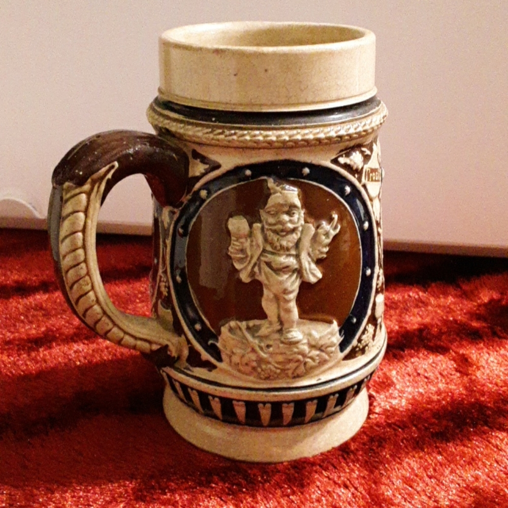 Antique German beer stein